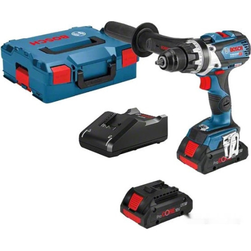 Дрель-шуруповерт Bosch GSR 18V-110 C Professional 06019G010C (с 2-мя АКБ, кейс)