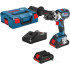 Дрель-шуруповерт Bosch GSR 18V-110 C Professional 06019G010C (с 2-мя АКБ, кейс)