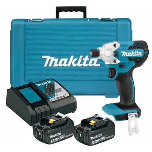 Винтоверт Makita DTD156RFE (с 2-мя АКБ)