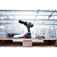 Гайковерт Bosch GDS 18V-1050 H Professional 06019J8502 (с 2-мя АКБ 8 Ah, кейс)