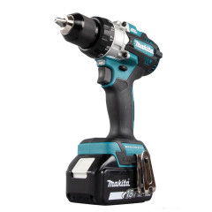 Дрель-шуруповерт Makita DDF486RT (с 1-им АКБ, кейс)