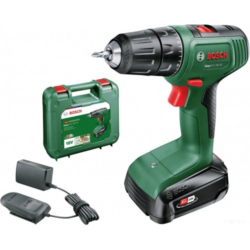 Дрель-шуруповерт Bosch EasyDrill 18V-40 06039D8004 (с 1-им АКБ, кейс)