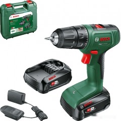 Дрель-шуруповерт Bosch EasyDrill 18V-40 06039D8002 (с 2-мя АКБ 1.5 Ah, кейс)