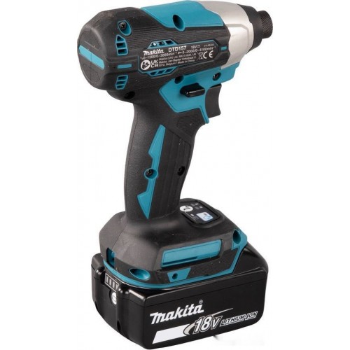 Винтоверт Makita DTD157RTJ (с 2-мя АКБ, кейс )