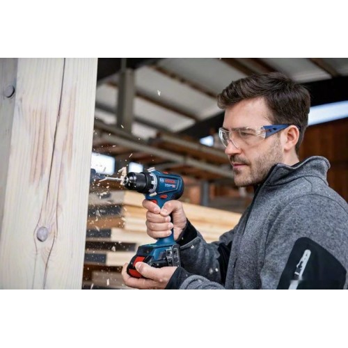 Дрель-шуруповерт Bosch GSR 18V-90 C Professional 06019K6006 (с 2-мя АКБ 5 Ач, кейс)