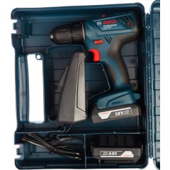 Дрель-шуруповерт Bosch GSR 180-LI Professional 06019F8109 (с 2-мя АКБ, кейс)