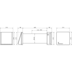 Проветриватель с рекуперацией Soler & Palau Respiro 150 RD