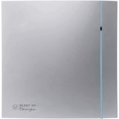 Осевой вентилятор Soler & Palau Silent-100 CHZ Silver Design [5210602800]