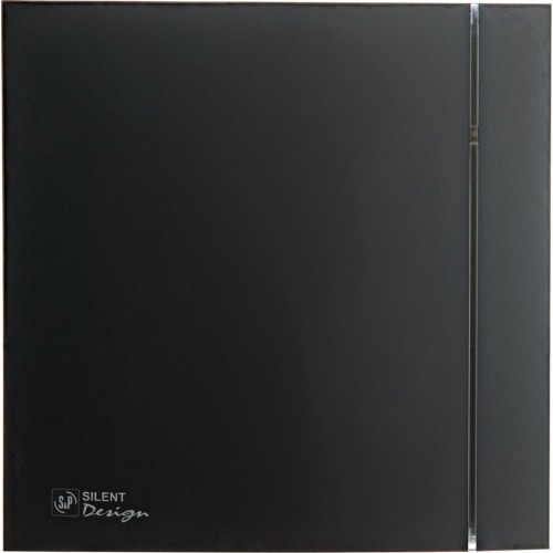 Осевой вентилятор Soler & Palau Silent-200 CHZ Matt Black Design 5210426200-013100