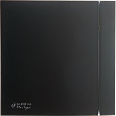 Осевой вентилятор Soler & Palau Silent-100 CHZ Matt Black Design 5210402300-011000