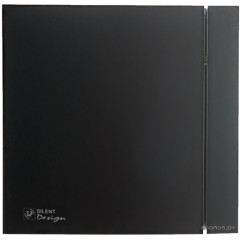 Осевой вентилятор Soler & Palau Silent-200 CZ Matt Black Design - 4C 5210009900