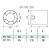 Вытяжная вентиляция CATA MT-100 T