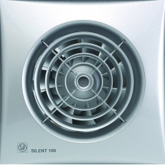Вытяжной вентилятор Soler & Palau Silent-100 CZ Silver [5210415500]
