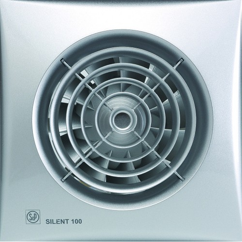 Вытяжной вентилятор Soler & Palau Silent-100 CZ Silver [5210415500]