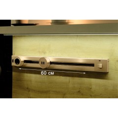 Розетка AVEL шинопровод 60 см + 1 розетка + 1 USB (золотистый)