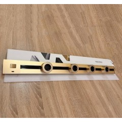 Розетка AVEL шинопровод 100 см + 4 розетки (золотистый)