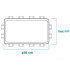Бассейн INTEX Prism Frame 488x244x107 26792NP