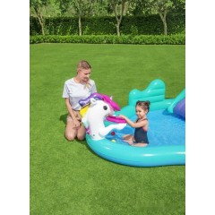 Бассейн Bestway Волшебный единорог (274x198x137)