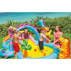 Бассейн INTEX игровой центр Dinoland (57135)