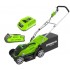 Колесная газонокосилка Greenworks G40LM35K2X