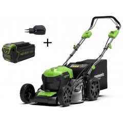 Аккумуляторная газонокосилка Greenworks GD40LM46SPK4 (2506807UB)