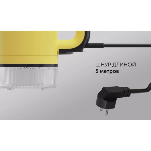 Пароочиститель Polaris PSC 1712C (желтый)