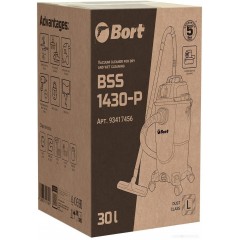 Промышленный пылесос BORT BSS-1430-P