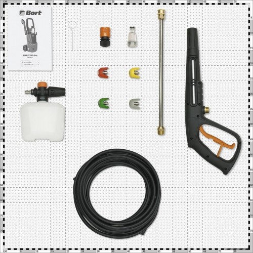 Мойка высокого давления BORT BHR-2700-Pro