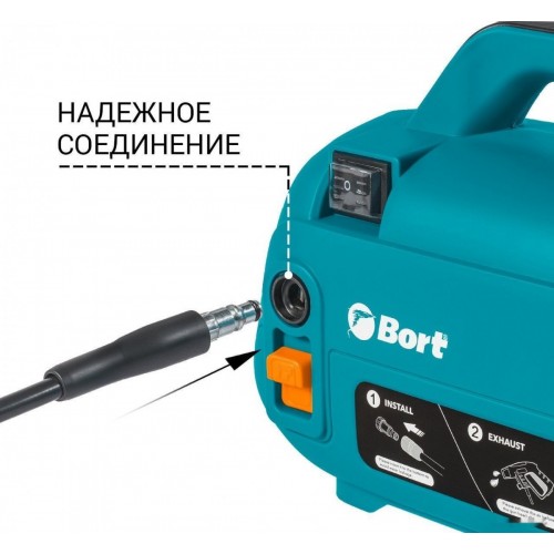 Мойка высокого давления BORT BHR-1600-Compact