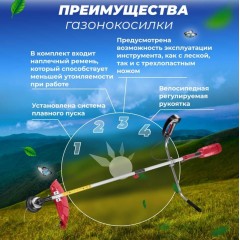 Триммер Wortex TE 4217-1 S 0318228