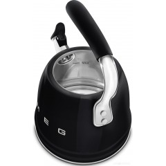 Чайник со свистком Smeg CKLW2001BL