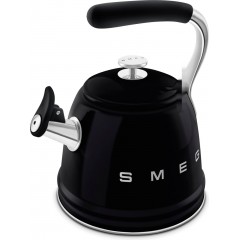 Чайник со свистком Smeg WKF01BL