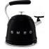 Чайник со свистком Smeg WKF01BL