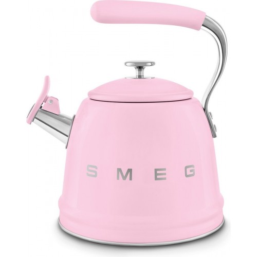 Чайник со свистком Smeg WKF01PK