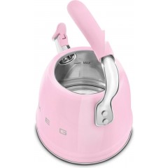 Чайник со свистком Smeg WKF01PK