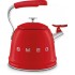 Чайник со свистком Smeg WKF01RD