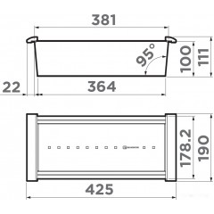 Коландер Omoikiri CO-02 LG 4999003
