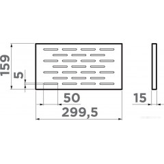Сушилка для посуды Omoikiri DRY-02 GM (без вставок)