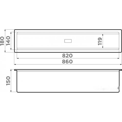 Сушилка для посуды Omoikiri DRY-03 PRO-DO