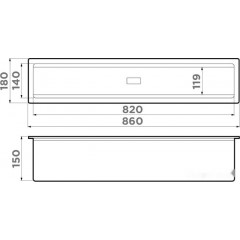 Сушилка для посуды Omoikiri DRY-03 PRO-WH