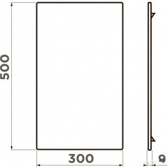 Разделочная доска на мойку Omoikiri CB-SINTESI-L GB