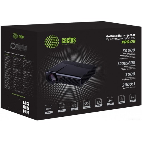 Проектор Cactus CS-PRO.09B.WXGA-A