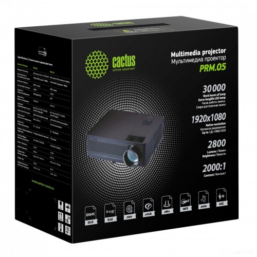 Проектор Cactus CS-PRM.05WT.WUXGA-A