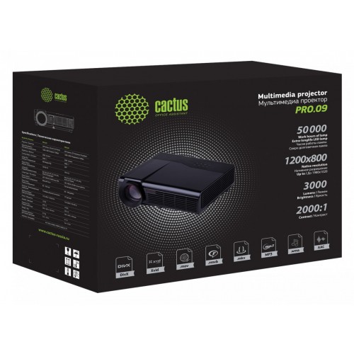 Проектор Cactus CS-PRO.09WT.WXGA-A