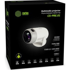 Проектор Cactus CS-PRE.01WT.WUXGA-A