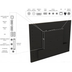 Телевизор AVEL AVS240KSWF Smart (AVS240KS белый)