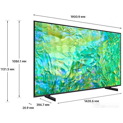 Телевизор Samsung Crystal UHD 4K CU8000 UE85CU8000UXRU