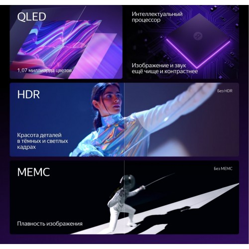 Телевизор Яндекс Станция Про 55