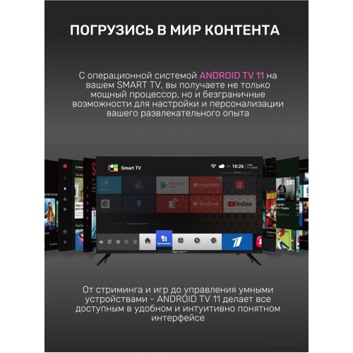 Телевизор Techno Smart KDG32GR680ANTS