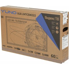 Телевизор Yuno ULX-24TCSW222 (W)